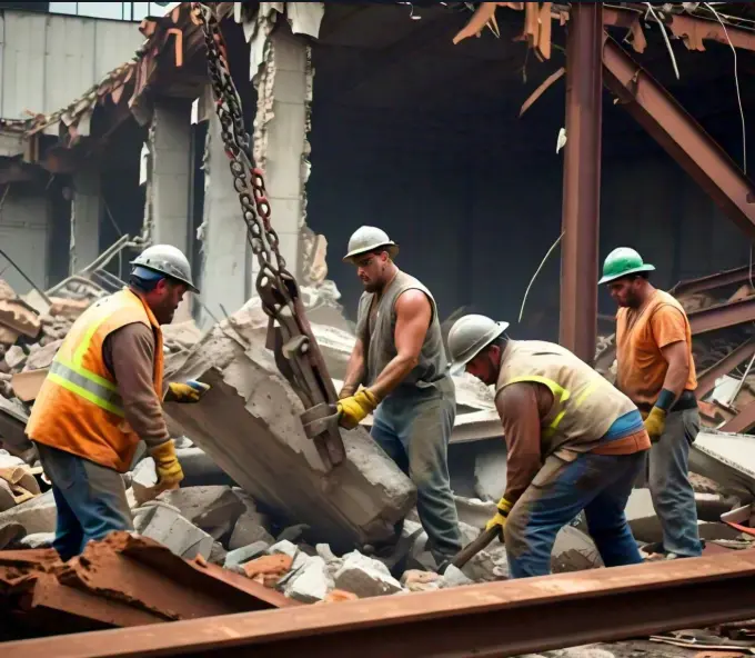Demolition Services | CaptainScrap Top Scrap Buyers Near Me | Sell Scrap Materials for Best Rates